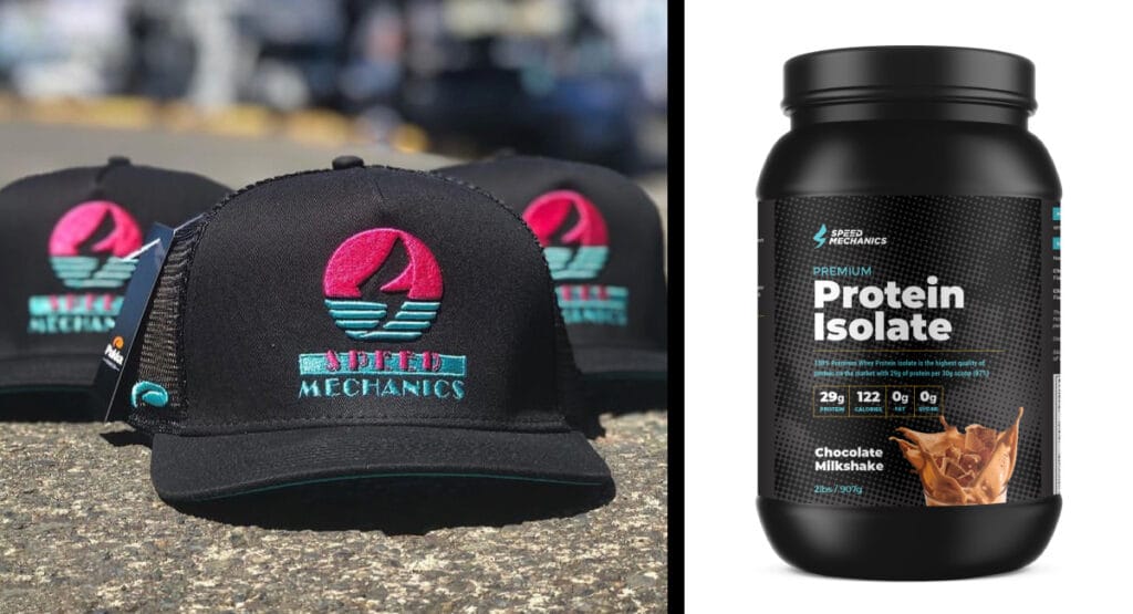 pukka hats and protein powder