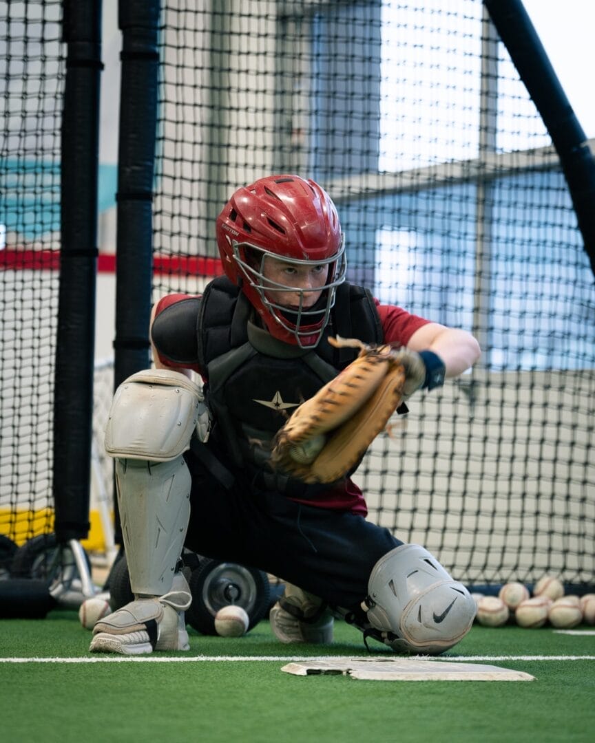 baseball catcher